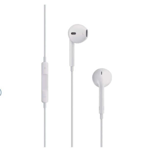 APPLE -  EarPods Earphones Wired 3.5mm Built-In Mic iPhone - Picture 1 of 8